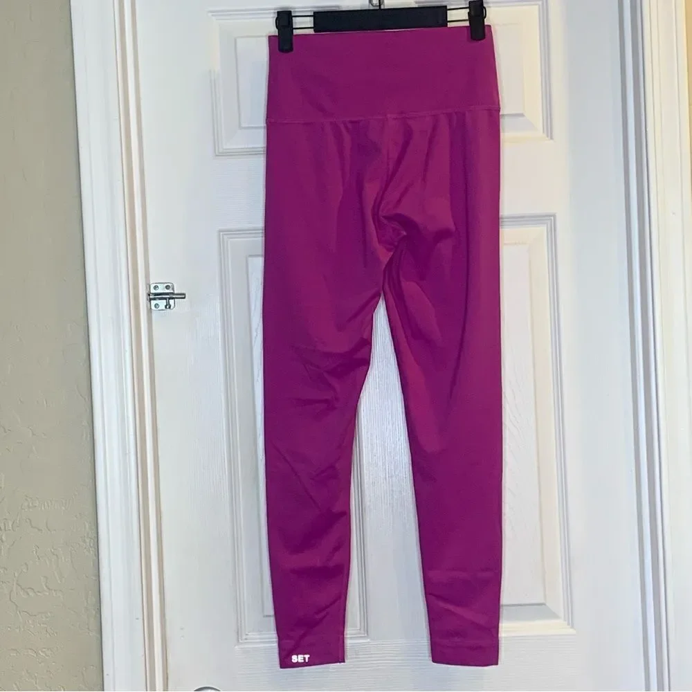 SET ACTIVE LUXFORM LEGGING Magenta Size Small